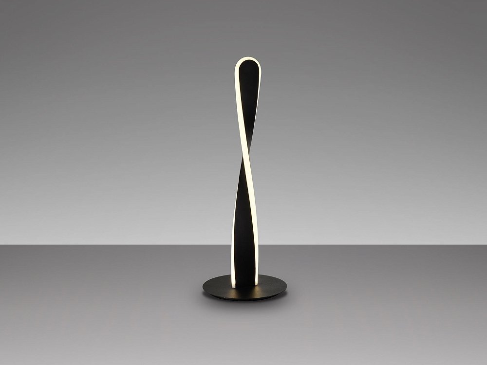 Настольная лампа Twist черная