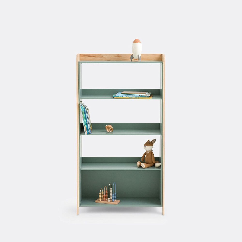 Этажерка для книг с четырьмя полками Arturo единый размер зеленый