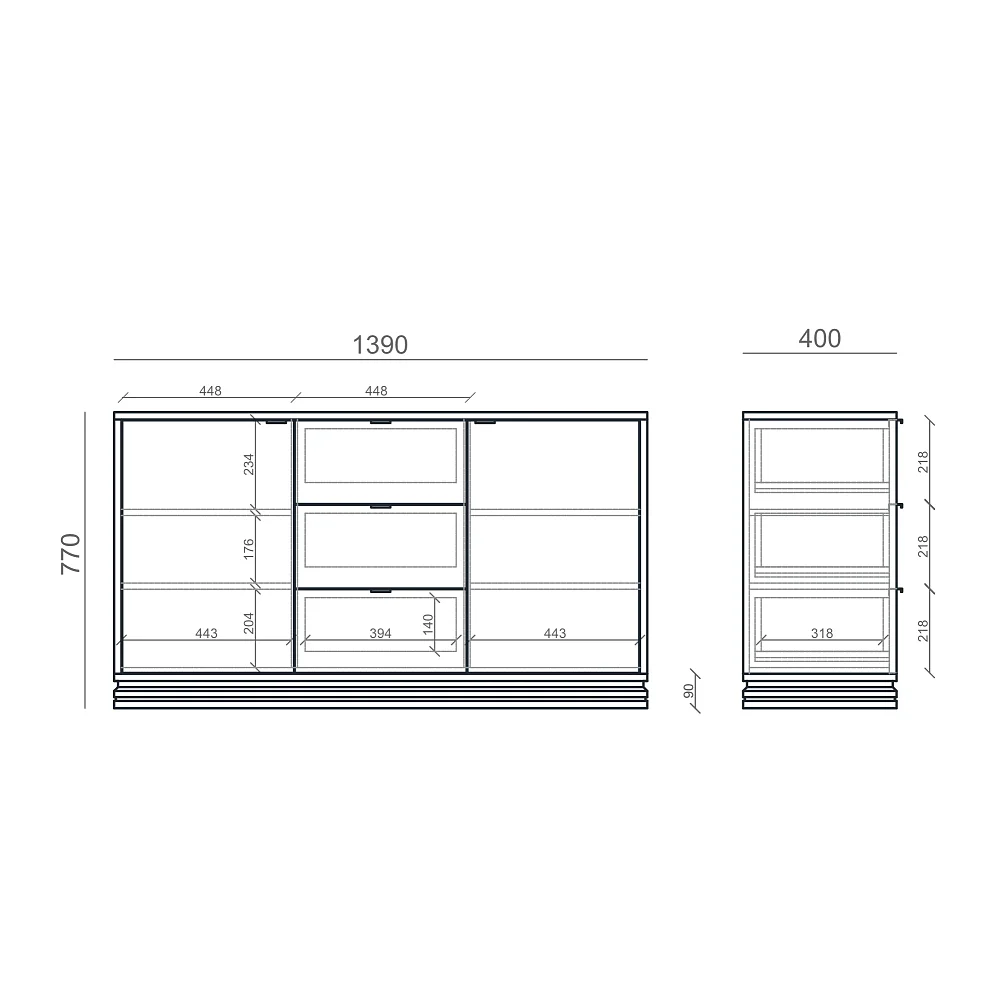 Комод TLD048