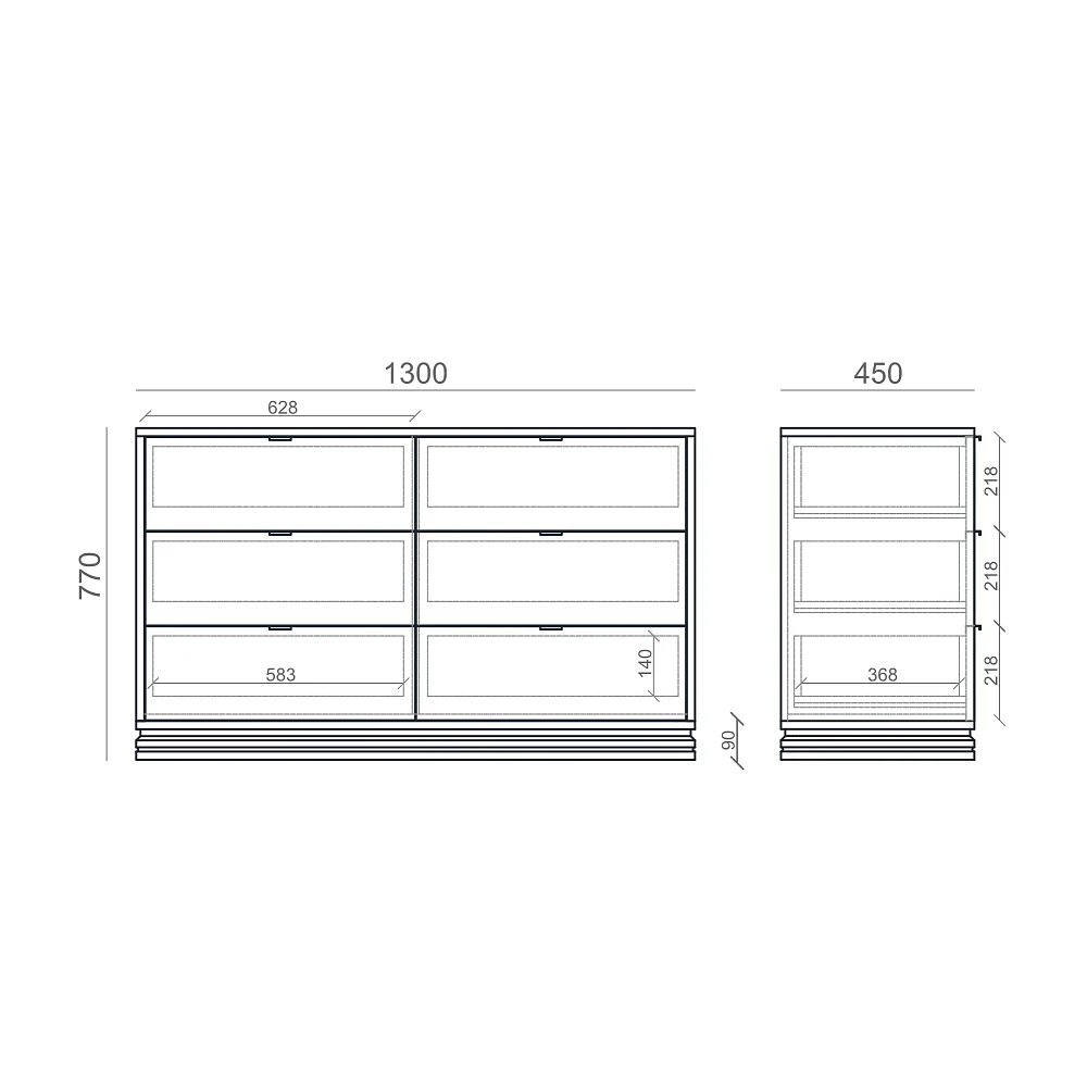 Комод TLD042