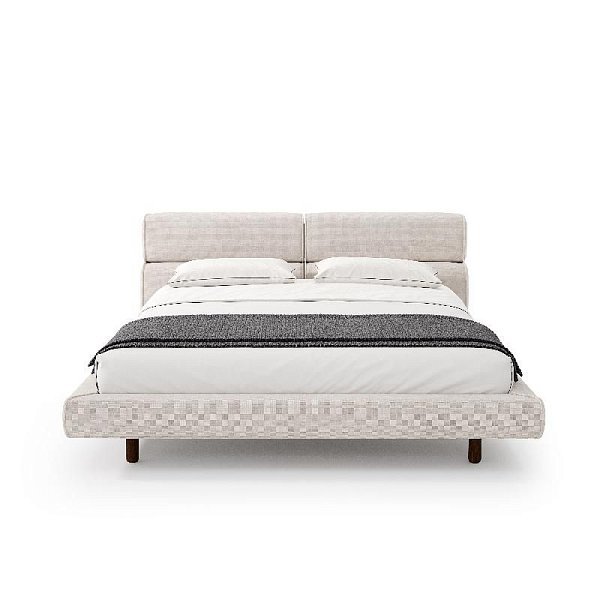 Кровать CASCADE 316 Тёмный бук, Milan White
