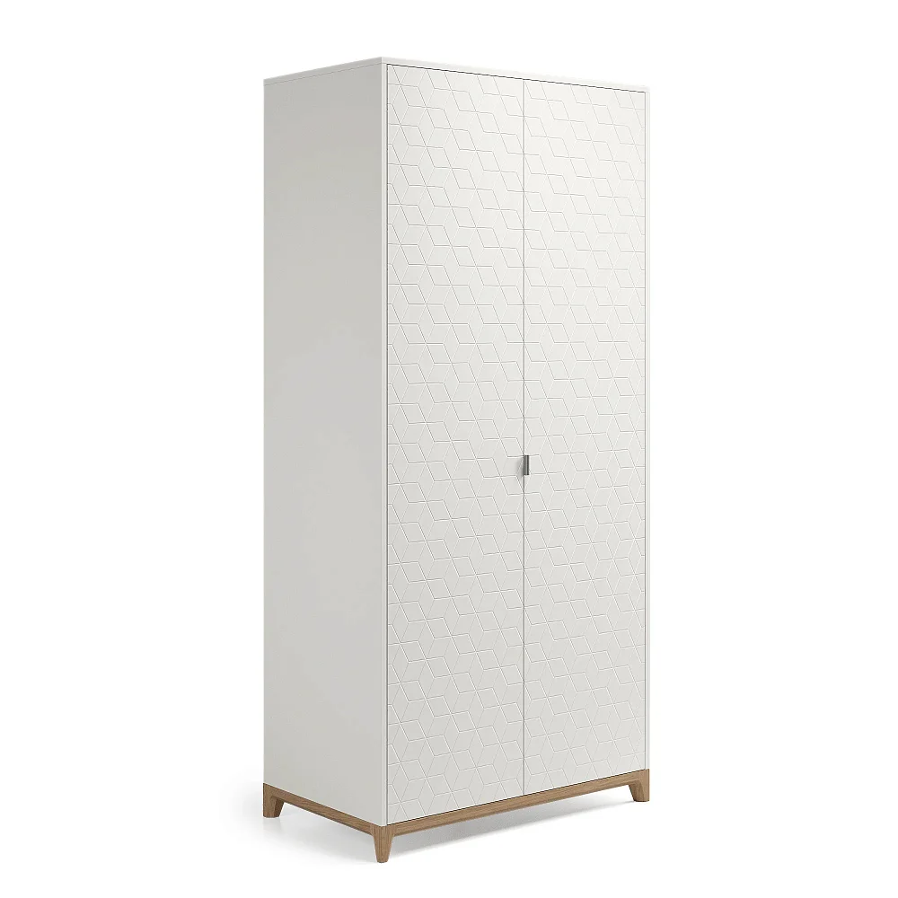 Шкаф CS210 Дуб осветлённый, ваниль RAL 9010