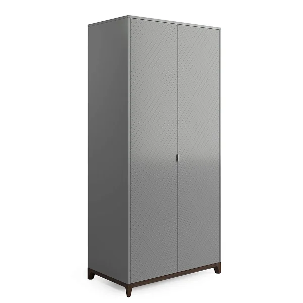 Шкаф Case CS211 Дуб тобакко, бетон RAL7037