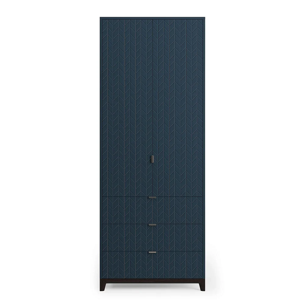 Шкаф Case CS208 Дуб венге, маренго RAL 5008