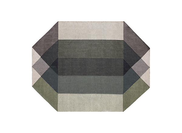Ковер Diamond Green-Grey 170x220 cm