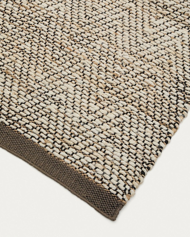 Ковер Tambo из джута бежевого цвета 70 x 140 см