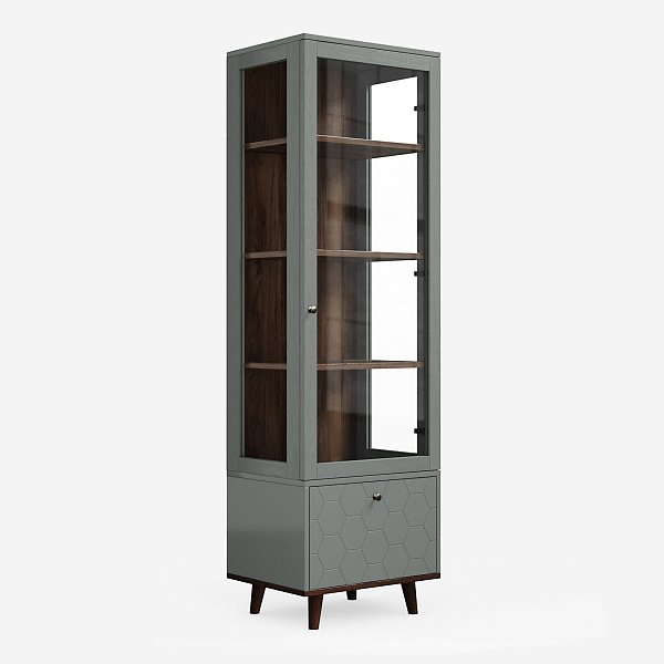 Узкая витрина TW161/2