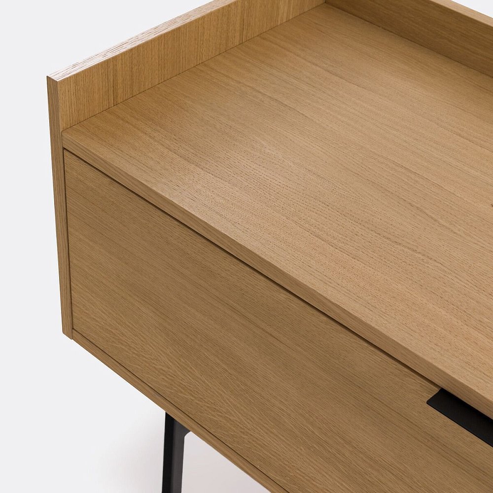 Консоль длинная для TVhifi из дуба Д175 см Volga единый размер каштановый