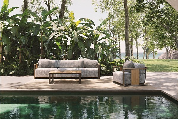 Уличный диван Tulum Extra Large