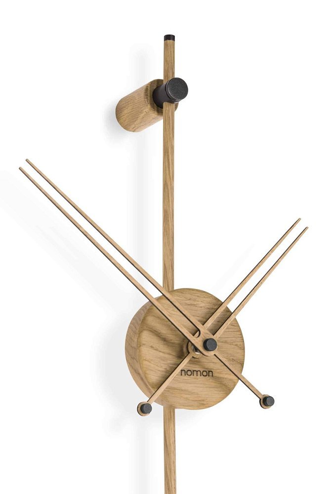 Часы настенные Punto y Coma Premium Oak