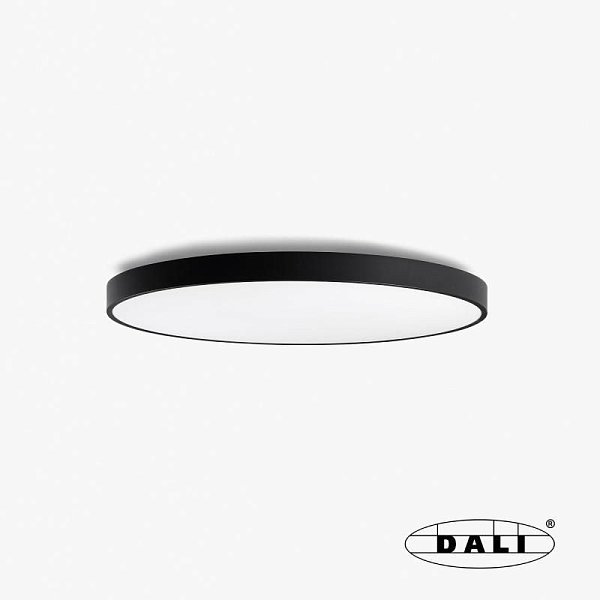 Потолочный светильник Domio Ш800 78W черный PRISM 3000K CRI80 DALI