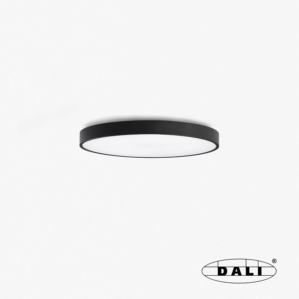 Потолочный светильник Domio Ш600 43W черный OPAL 3000K CRI80 DALI