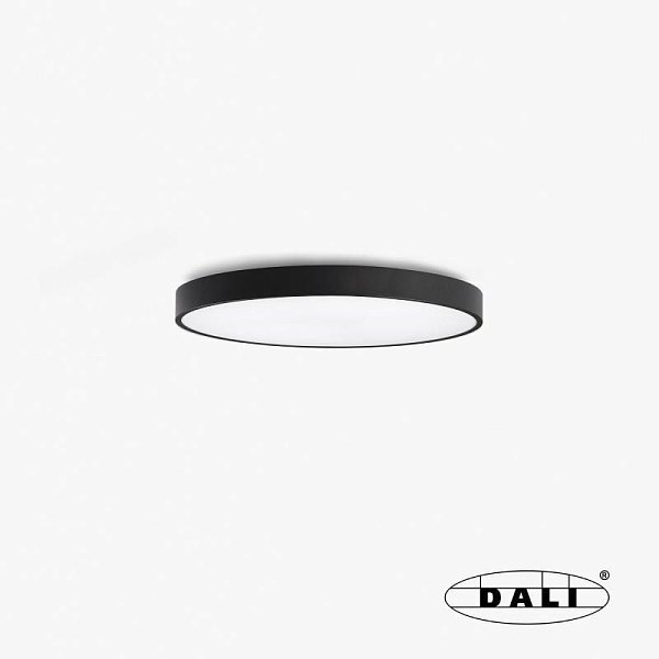 Потолочный светильник Domio Ш600 43W черный OPAL 3000K CRI80 DALI