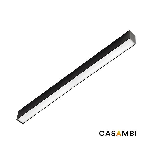 Светильник Neso Line 64 2700K черный Casambi