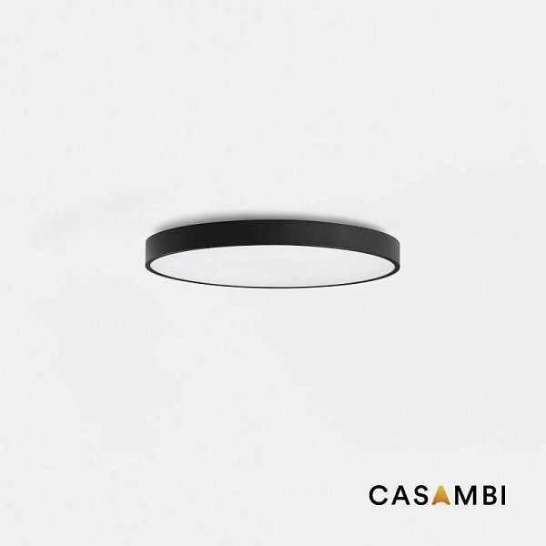 Потолочный светильник Domio TW Ш600 33W черный OPAL CASAMBI