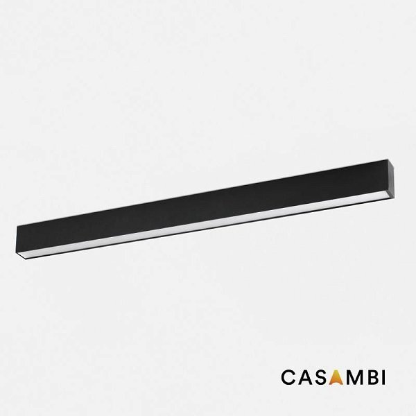 Потолочный светильник Via EVO UP&DOWN 850 38+14W 3000K черный CASAMBI