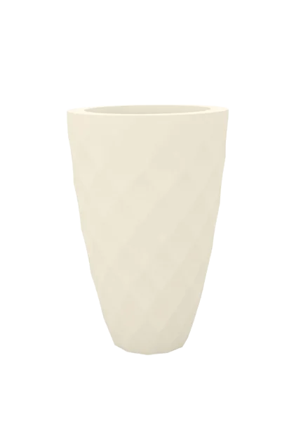 Кашпо Vases Nano матовое Ecru Ø14x28