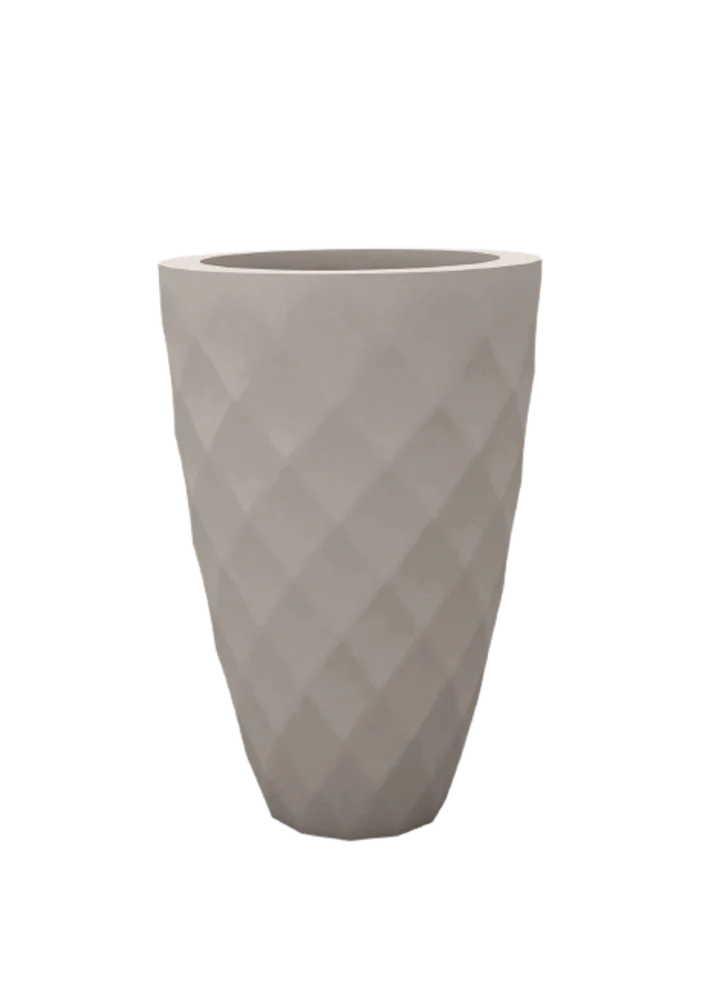 Кашпо Vases Nano матовое Taupe Ø14x28