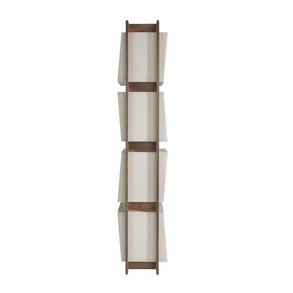 Стеллаж Equilibrio 829DP /3027 жемчужно-серый