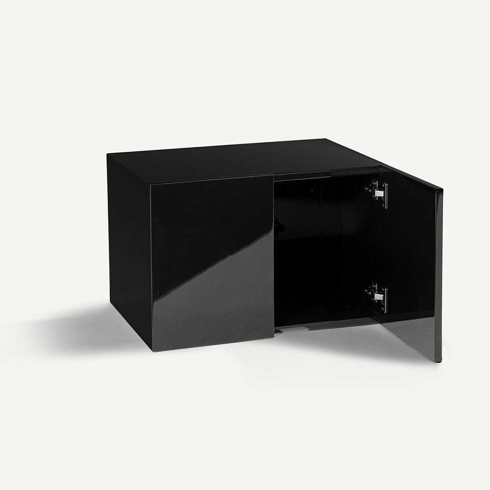 Ящик Д60 x Ш42 см лакированный МДФ Archivita XL единый размер черный