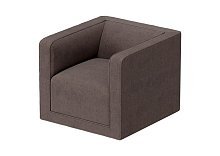 Кресло Cube (шоколад, твид)