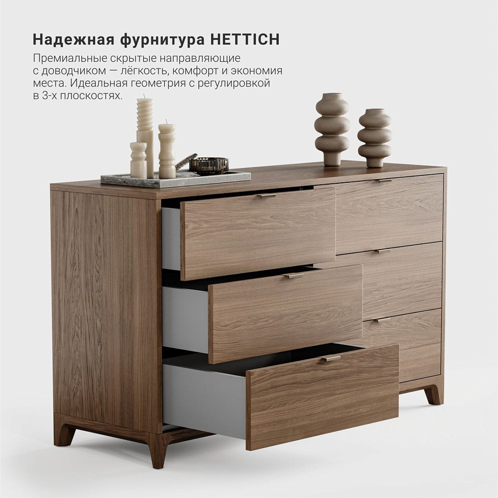 Комод Case CS042 дуб карамель