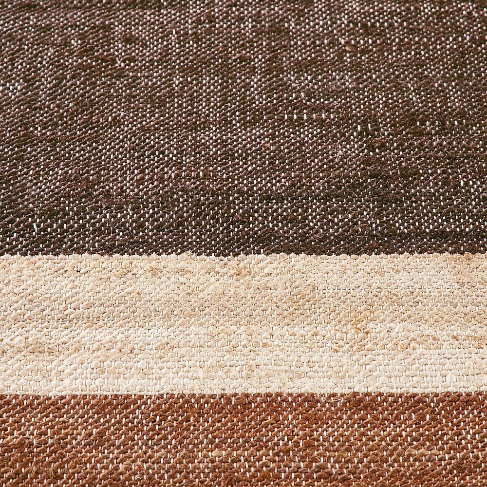 Ковер из 100 джута Giovo 120 x 170 см каштановый