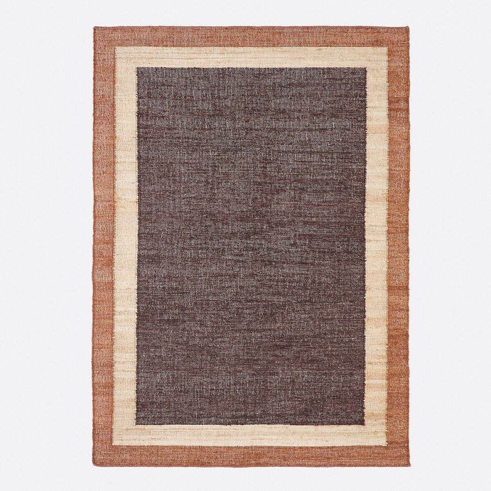 Ковер из 100 джута Giovo 200 x 290 см каштановый