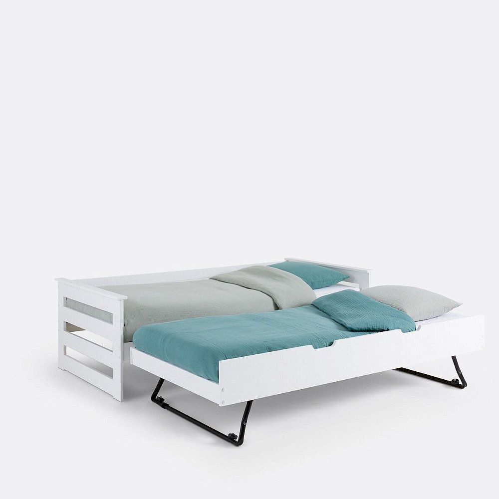 Кровать двухъярусная из сосны ELLIS 90 x 190 см белый