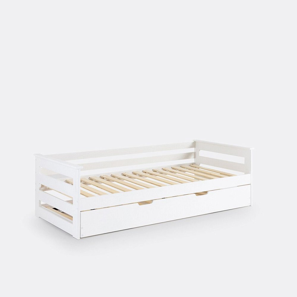 Кровать двухъярусная из сосны ELLIS 90 x 190 см белый