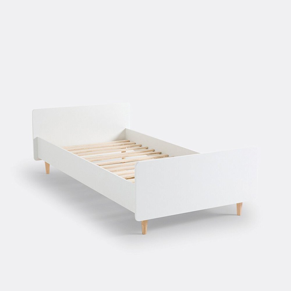 Кровать детская с кроватным основанием Zag 90 x 190 см белый