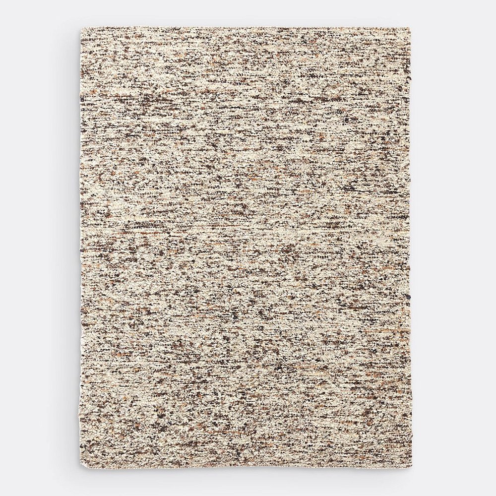 Ковер из шерсти и хлопка Acan 160 x 230 см бежевый