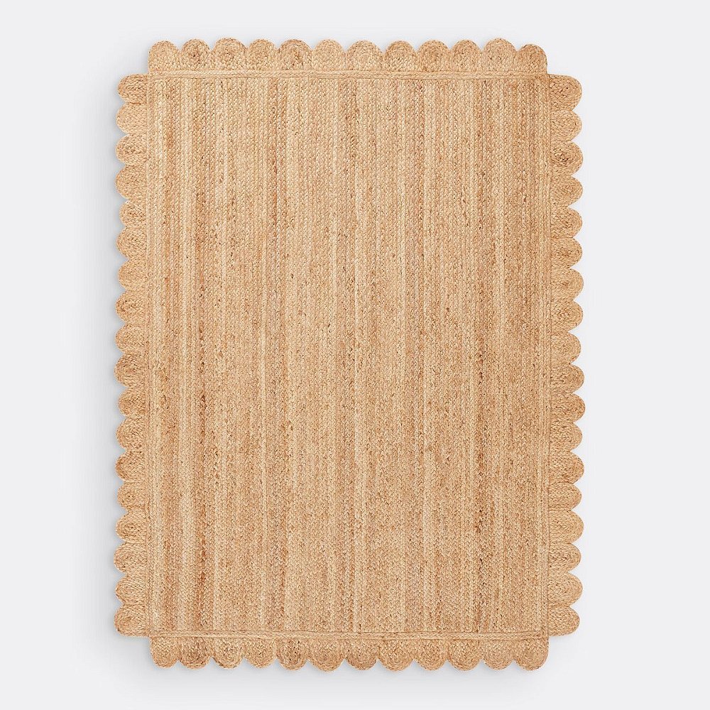 Ковер из джута Aftas 200 x 290 см бежевый