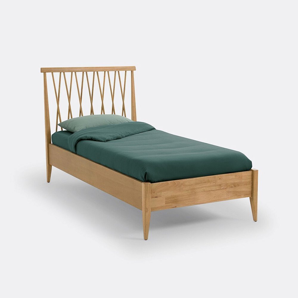 Кровать детская Quilda 90 x 190 см каштановый