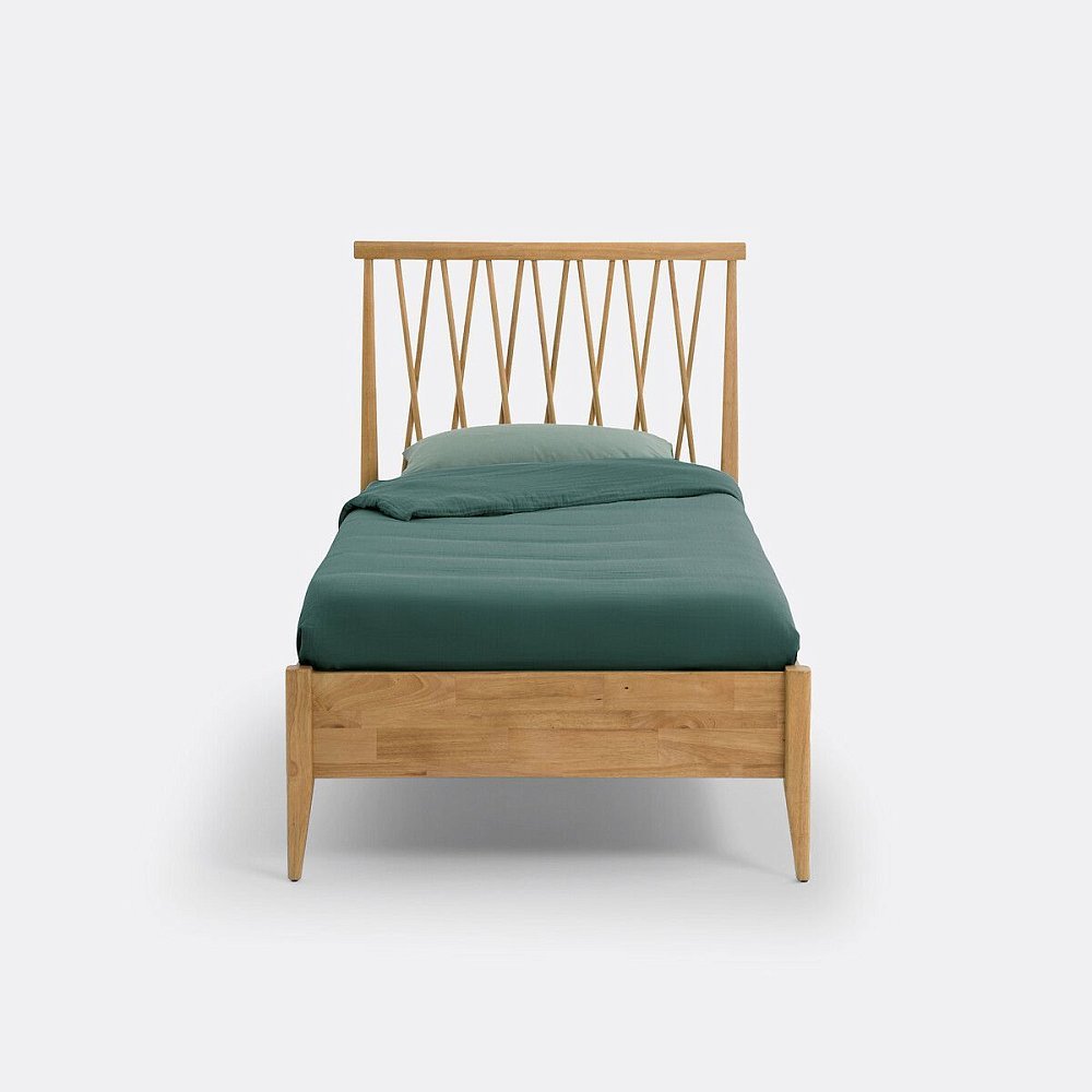 Кровать детская Quilda 90 x 190 см каштановый