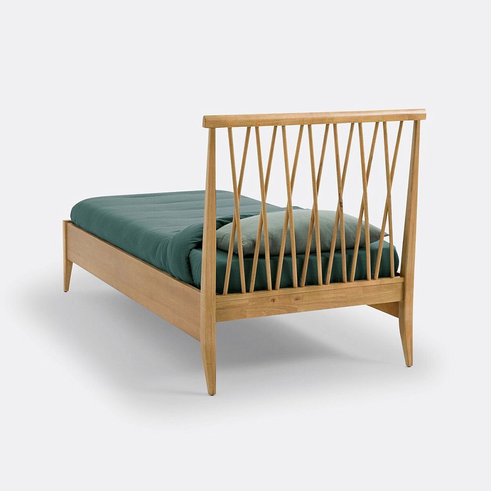 Кровать детская Quilda 90 x 190 см каштановый