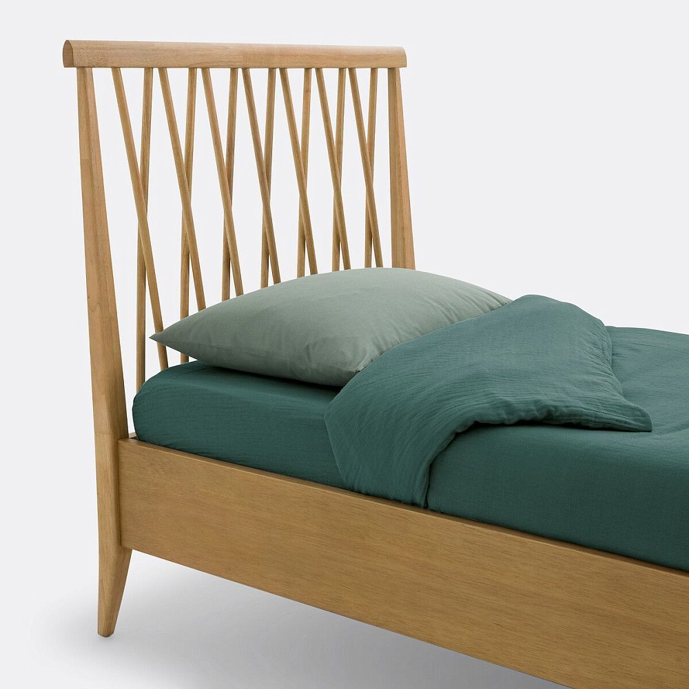 Кровать детская Quilda 90 x 190 см каштановый