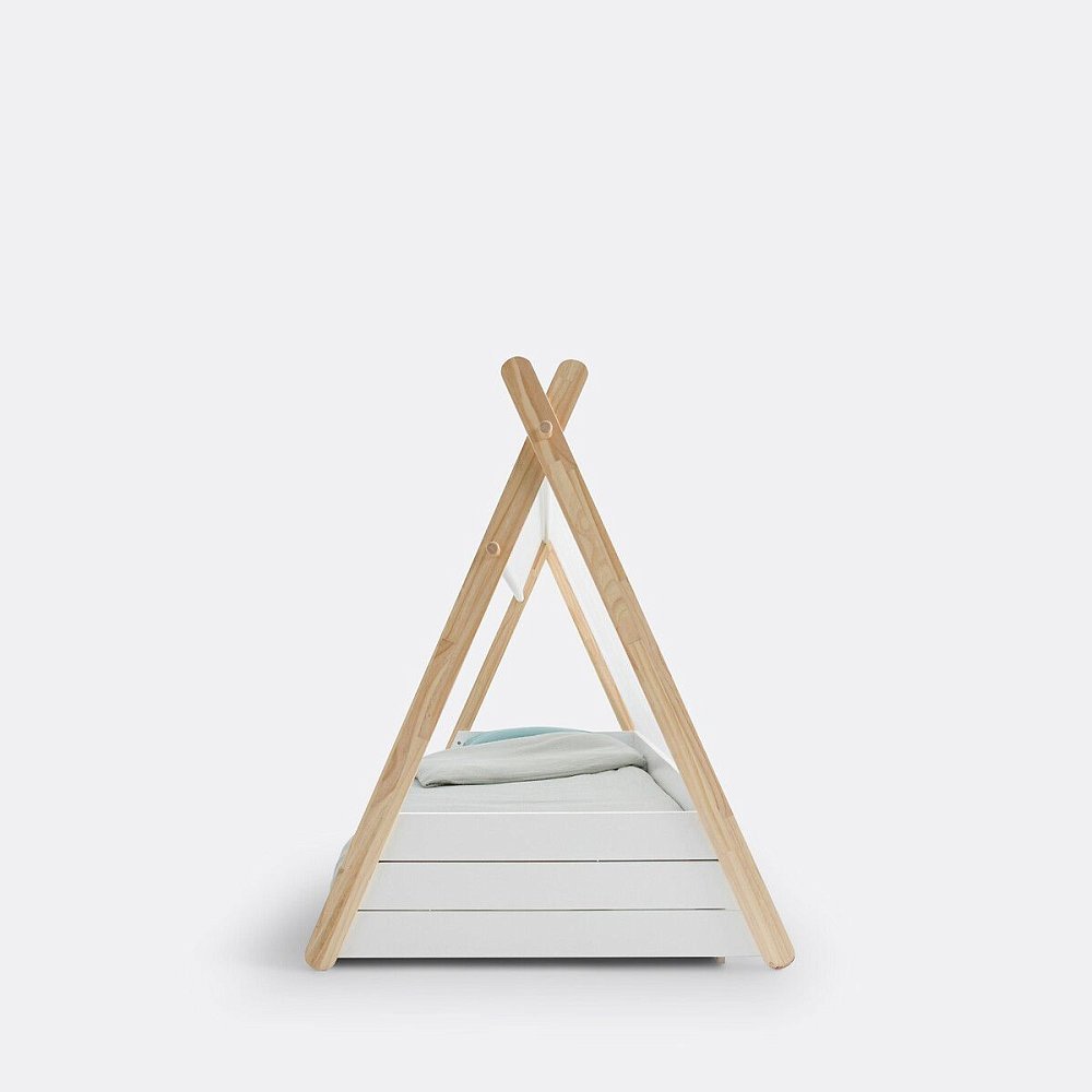 Кровать детская Tipi Типи с сеткой SIFFROY СИФФРОЙ 90 x 190 см белый