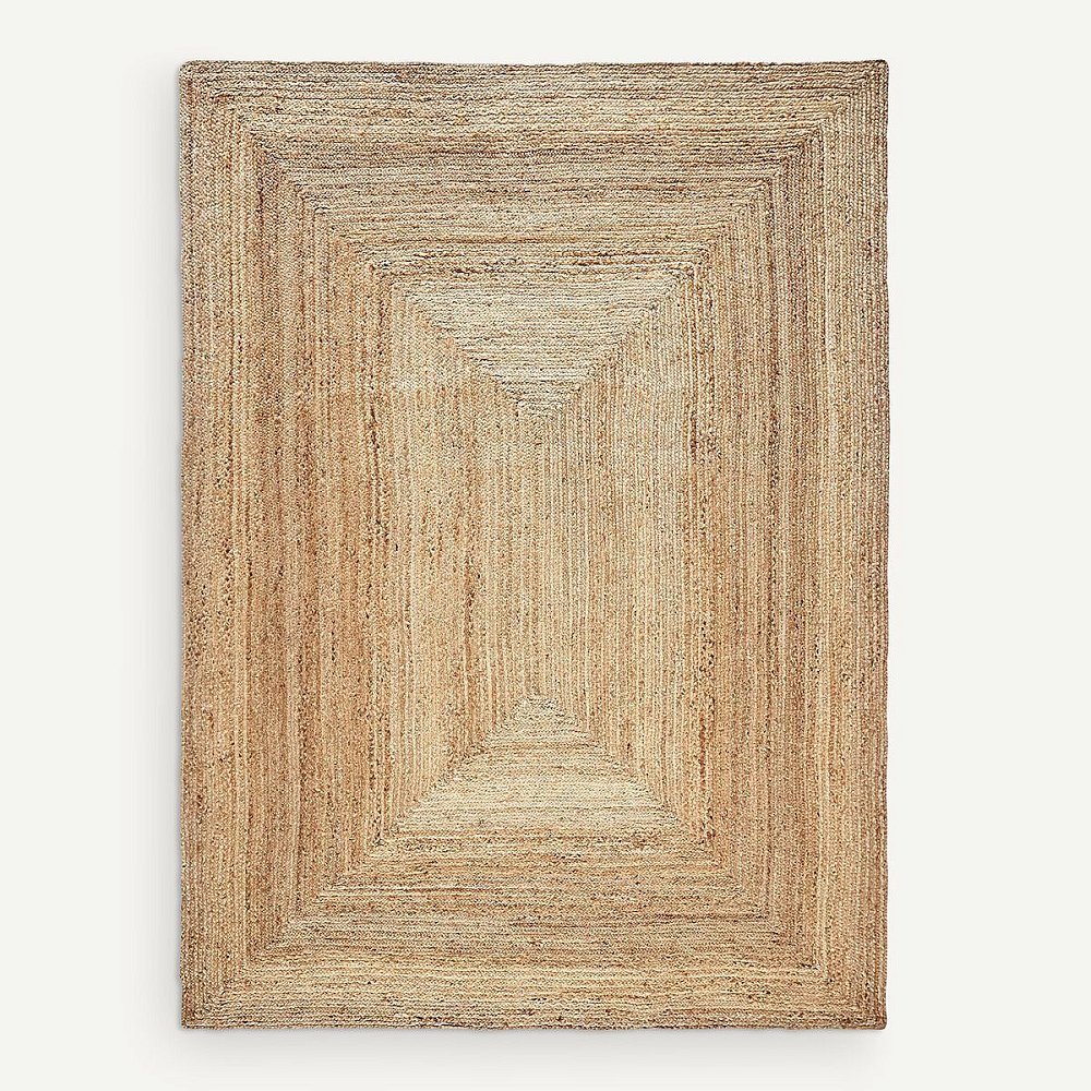 Джутовый ковер XL ручное плетение Hempy Хемпи 240 x 330 см бежевый