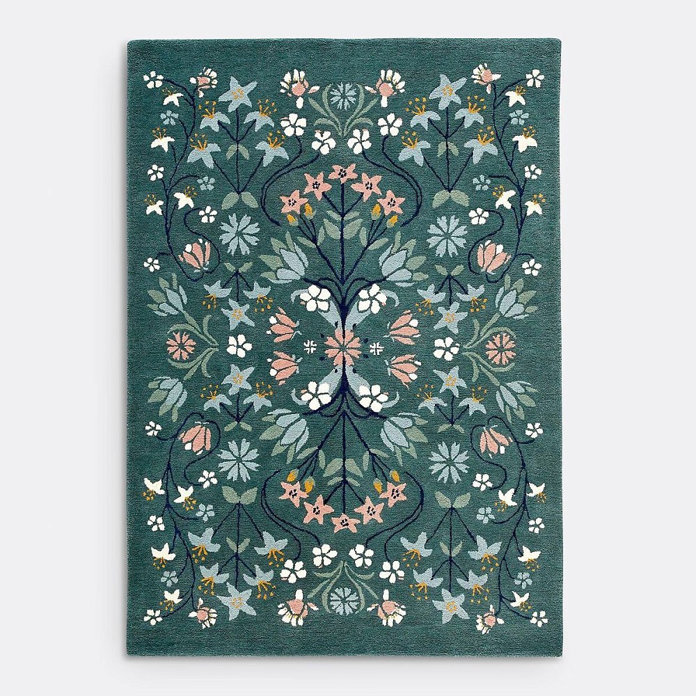 Ковер из шерсти Keila Кейла 120 x 170 см каштановый