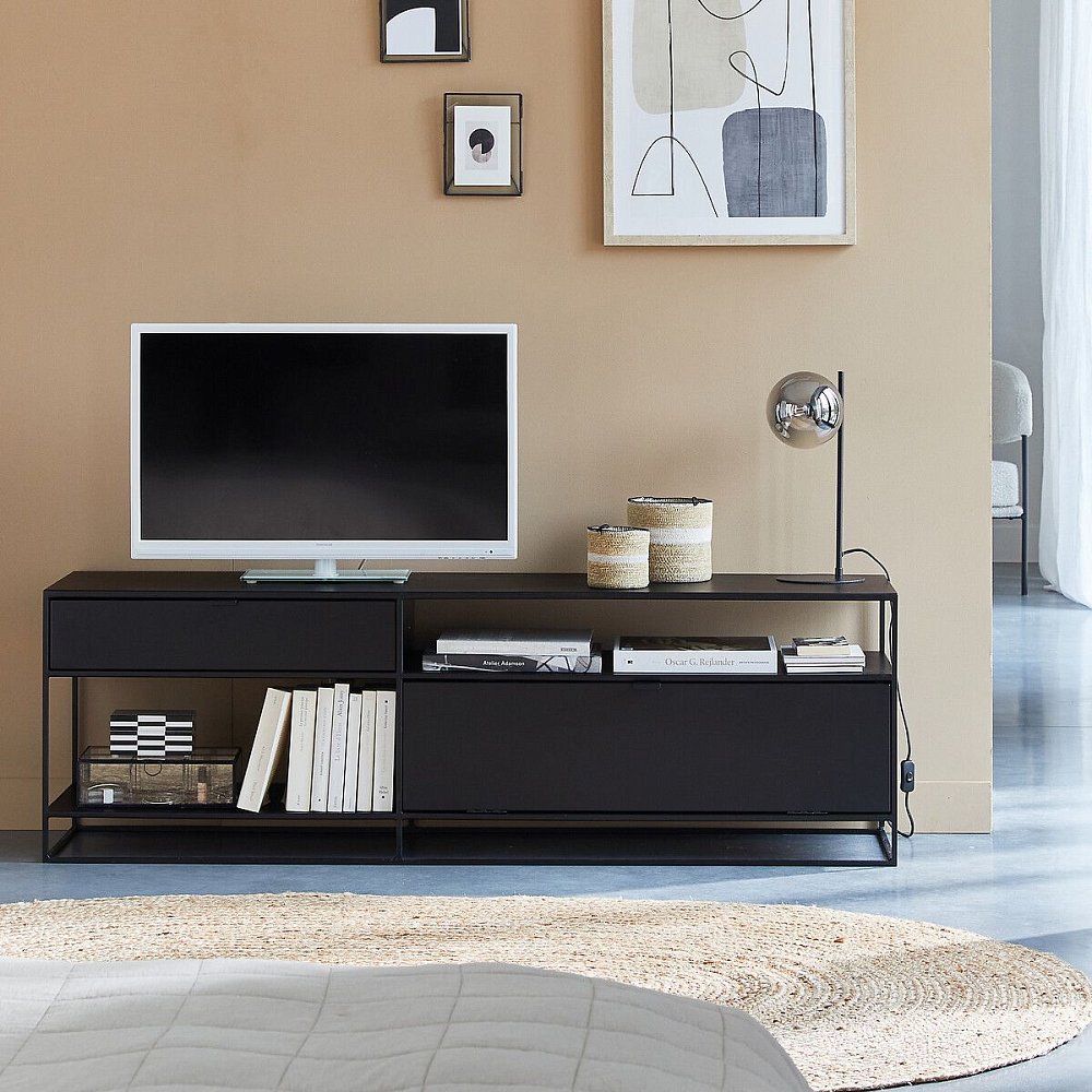 Ковер овальный из джута Aftas 160 x 230 см бежевый