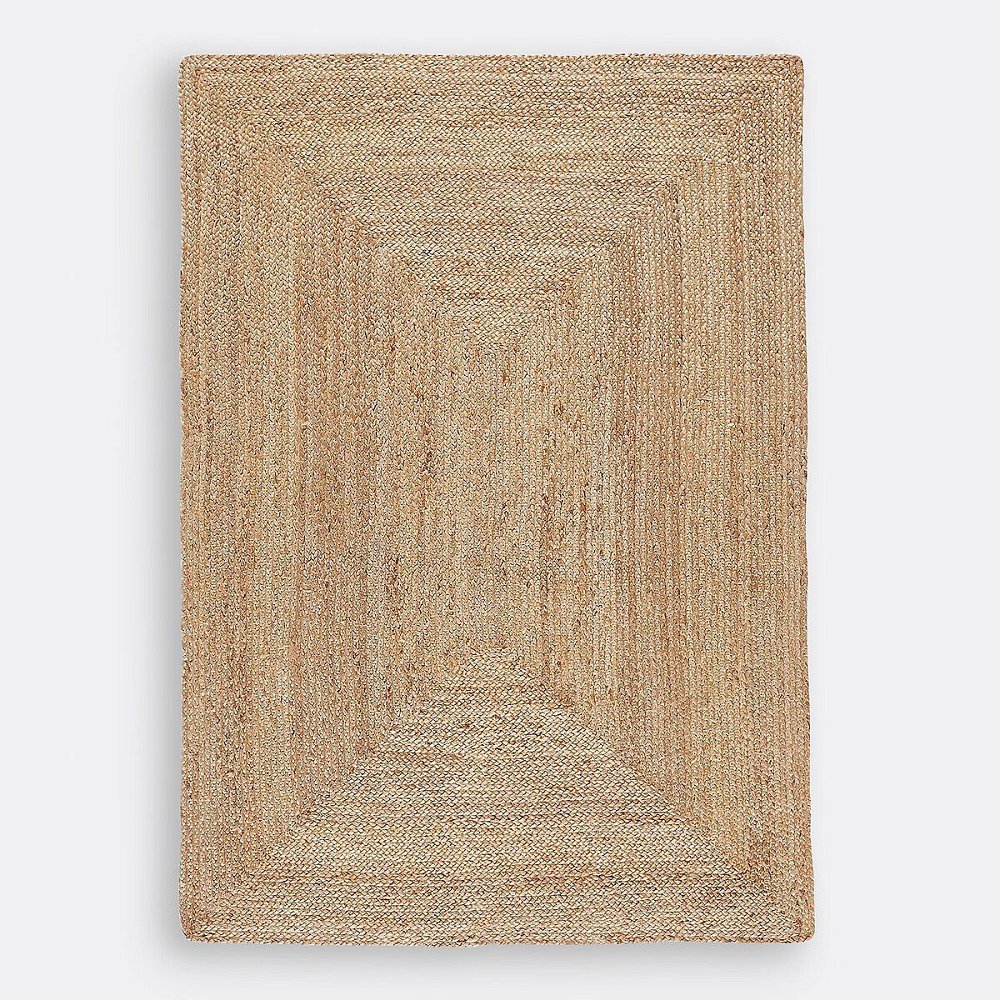 Ковер из джута прямоугольный размер XXL Aftas 240 x 330 см бежевый