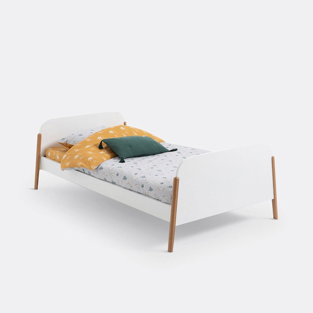 Кровать детская с основанием Nadil 90 x 190 см белый