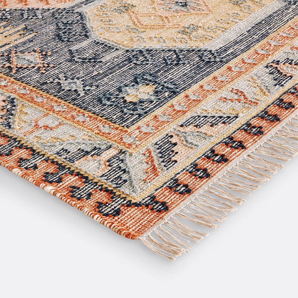 Ковер с эффектом старины Uzzo 160 x 230 см разноцветный