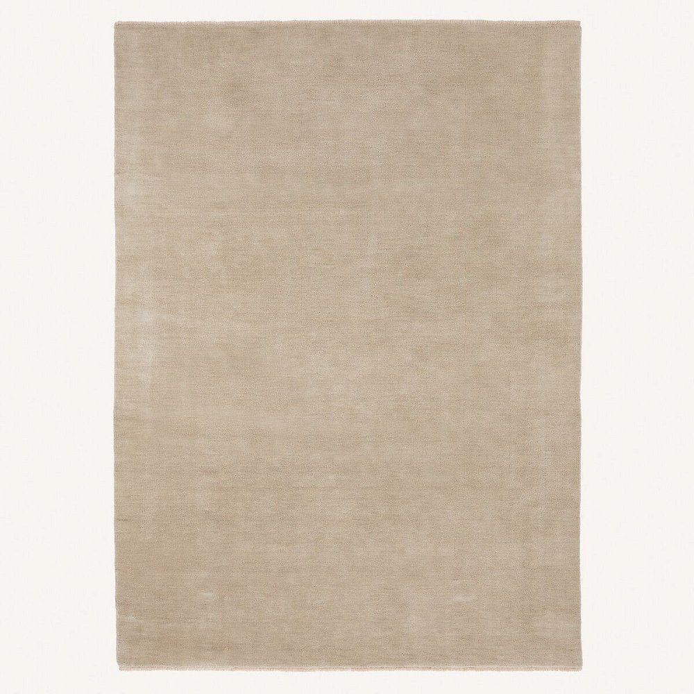 Шерстяной ковер ручной вязки XL Hotep 240 x 330 см бежевый