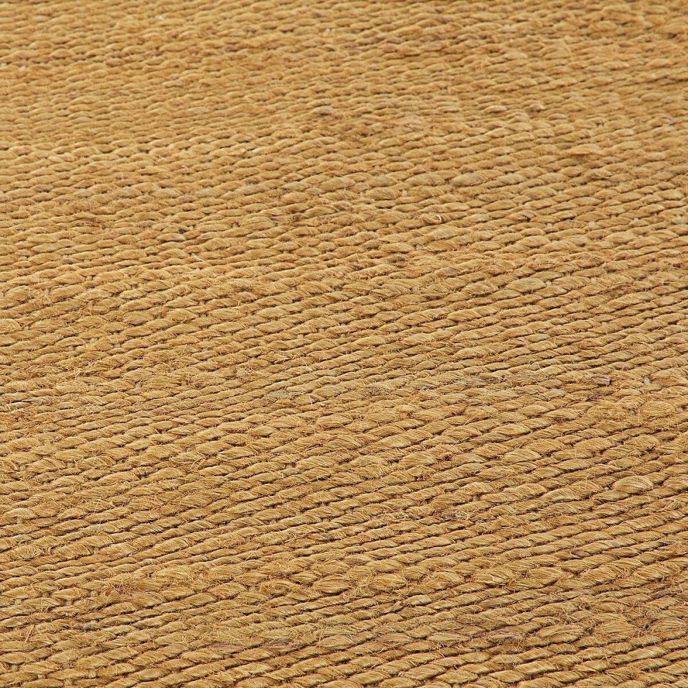 Ковер из джута и хлопка Tanora 160 x 230 см желтый