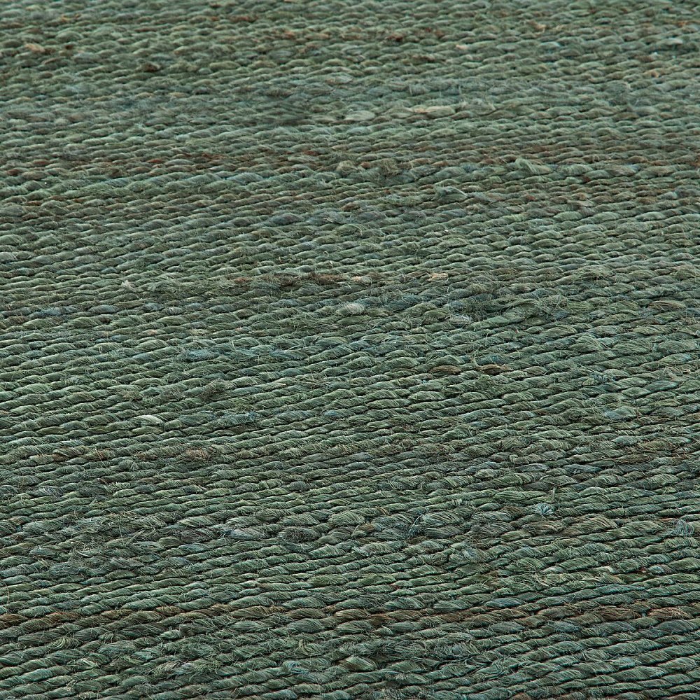 Ковер из джута и хлопка Tanora 160 x 230 см зеленый