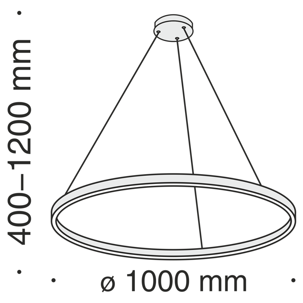 Подвесной светильник Rim MOD058PL-L54W4K