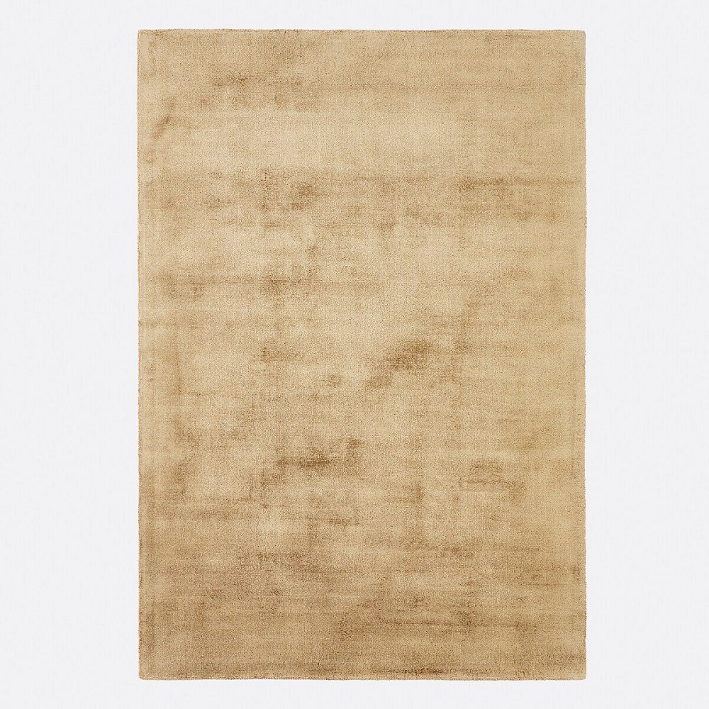Ковер 100 Tencel с эффектом состаренной ткани Izri 120 x 170 см зеленый