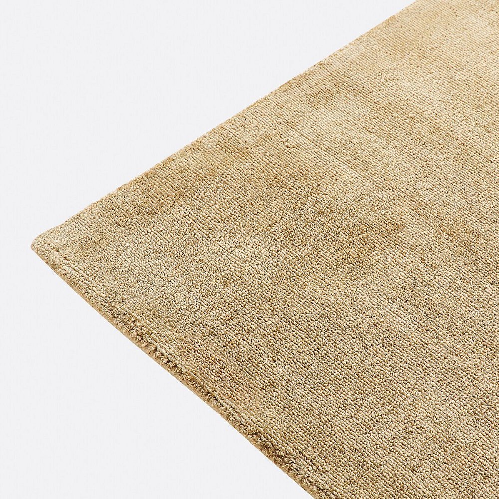 Ковер 100 Tencel с эффектом состаренной ткани Izri 120 x 170 см зеленый